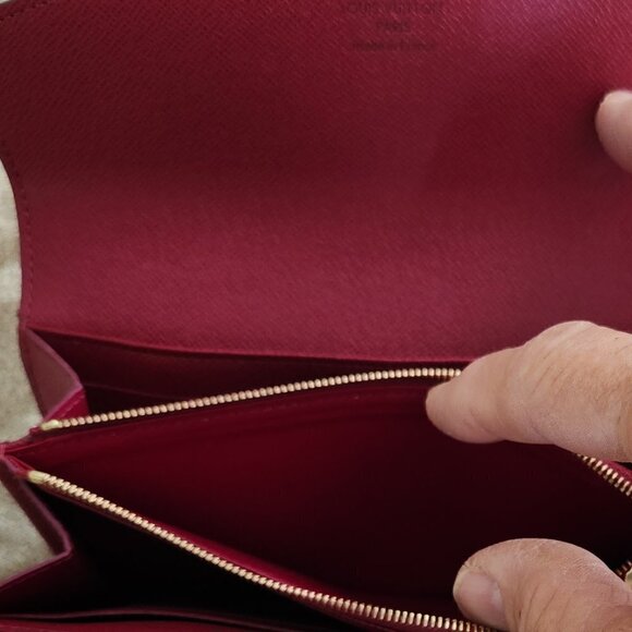 Louis Vuitton Monogram Portefeuille Sarah Folio Long Wallet - Picture 7 of 9